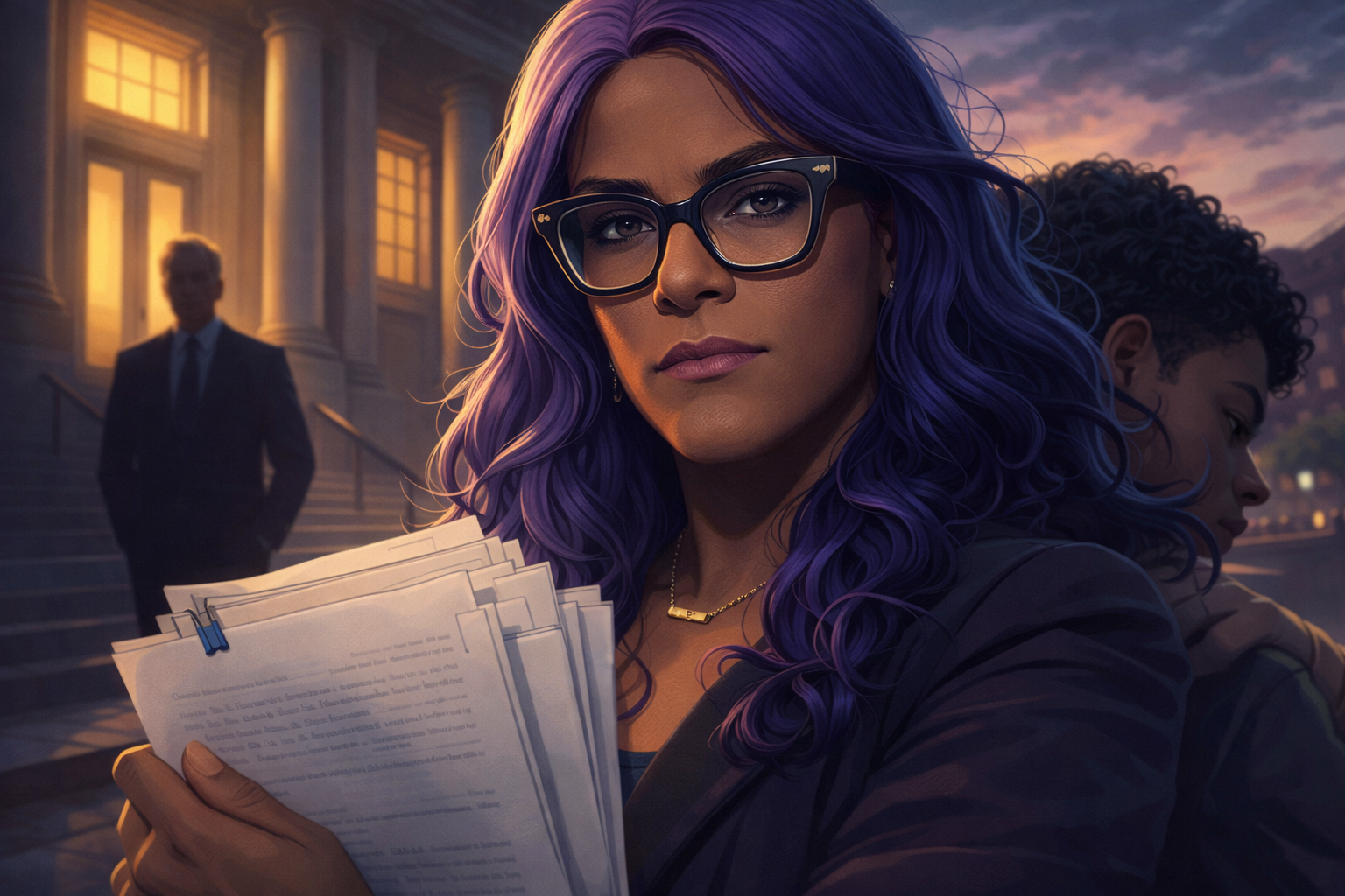 Homepage hero artwork for the advocacy campaign.