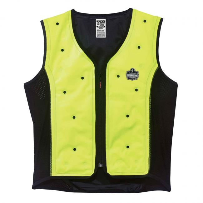 Hydrogel cooling vest concept