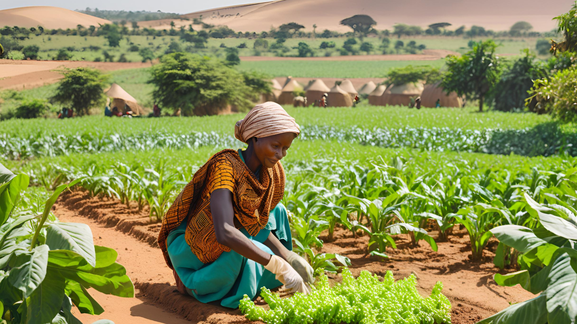 Hydrogel farming concept image