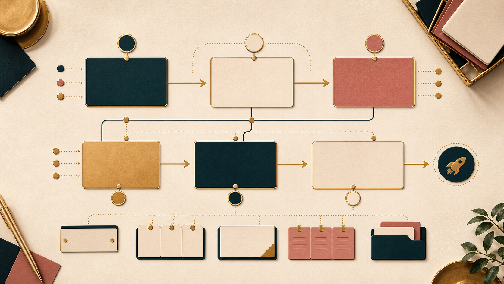 Fiverr workflow system map artwork